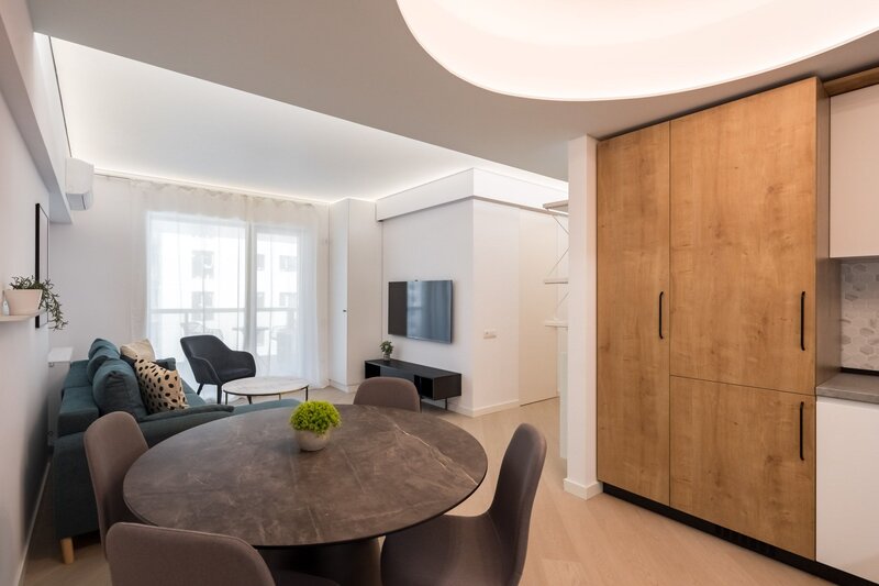 Pipera, Cortina North, comision 0%, apartament 3 camere cu parcare subterana inclusa